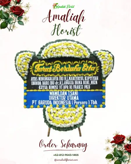 Papan Bunga Duka Petompon